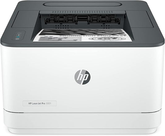 HP LaserJet Pro 3001dw Wireless Black & White Printer, Best-for-Office (3G65OF)-DeskLoop Office