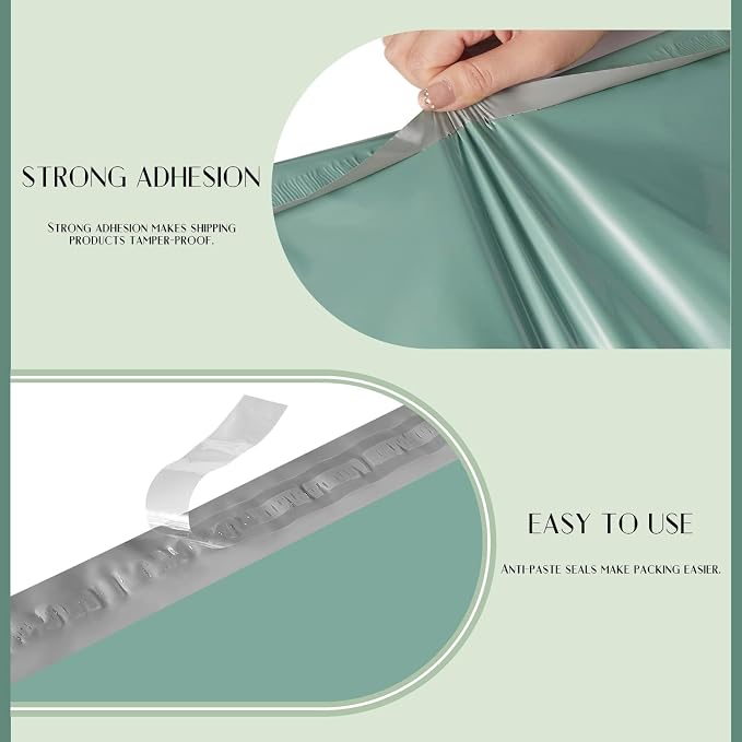 Metronic Poly Mailers 12X15.5 500Pack, Strong Adhesive Shipping Envelopes - Image 3