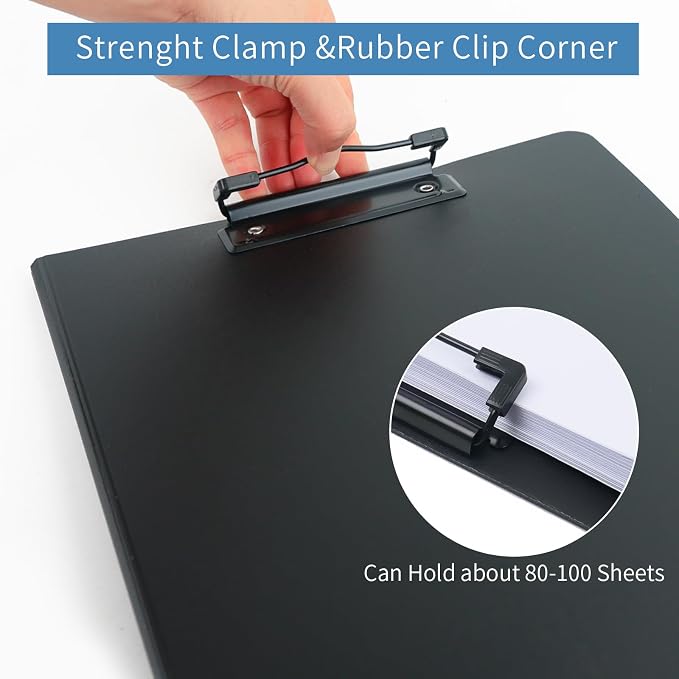A4 Clipboard Folder, Foldable Clipboards - Image 3