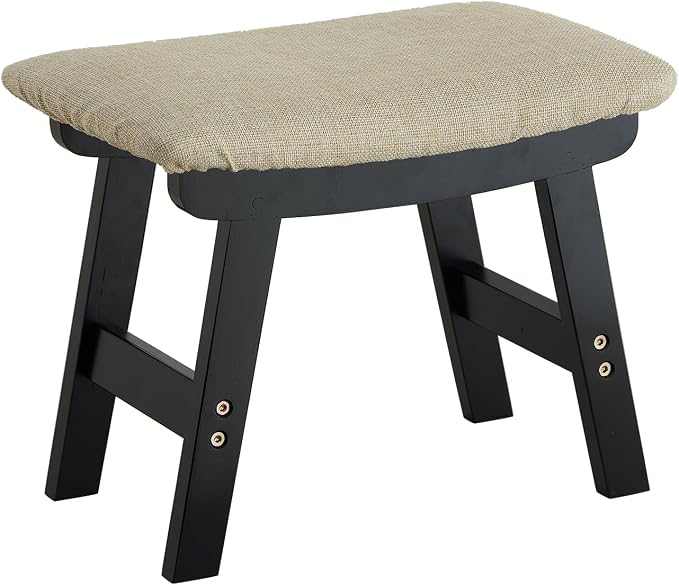 Foot Stool Ottoman Foot Rest Under Desk, Small Stool - Image 8