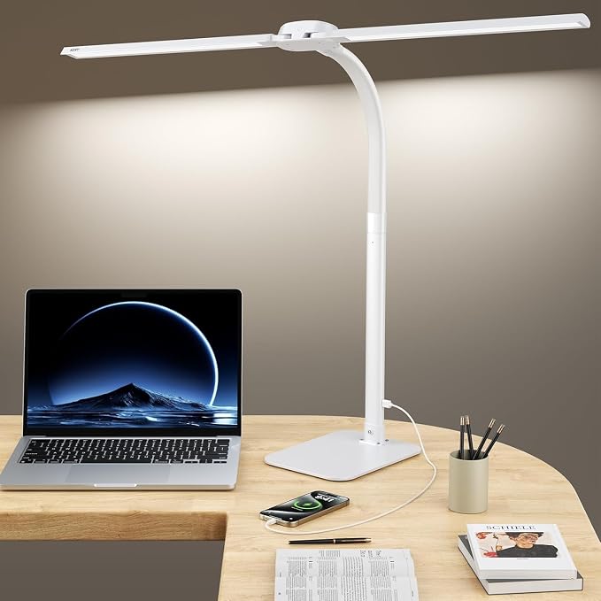 Desk Lamp with USB Charging Port by KARY