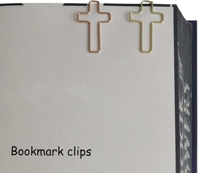 50 PCS Cross Paper Clips, Bible Study Supplies Bible Stuff Things Accessories - Image 5