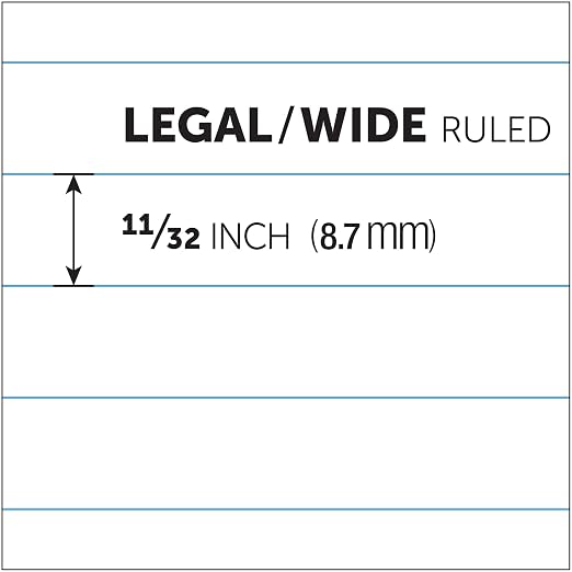 Office Depot Professional Legal Pad, 8 1/2in. x 11 3/4in., Legal Ruled - Image 4