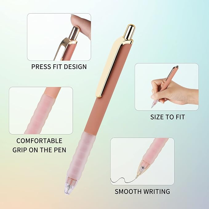 Pens Ballpoint 18-pcs Medium Point Smooth Writing Bulk Pens Black Ink 1.0 mm - Image 2