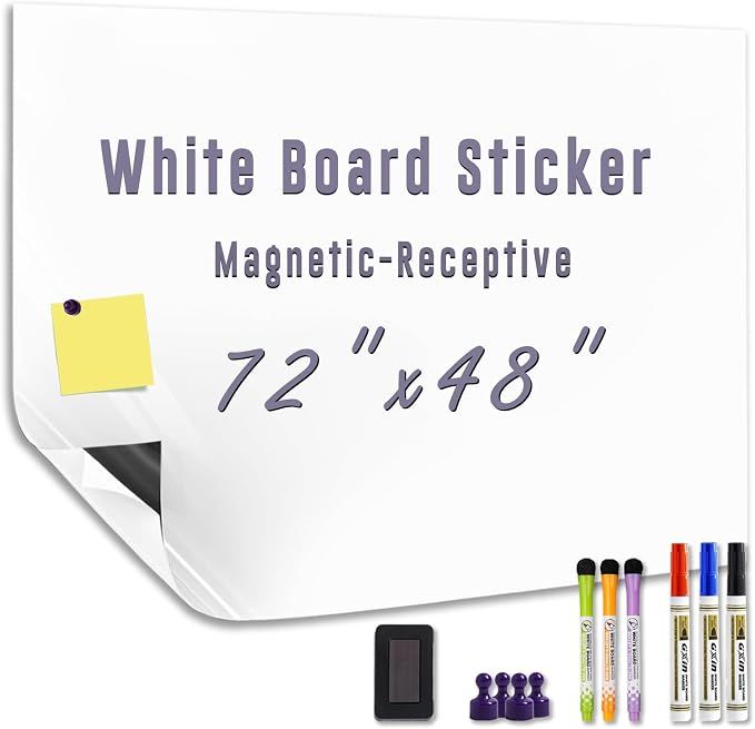 Large Magnetic Whiteboard for Wall - Image 5