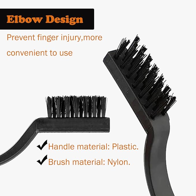 10PCS Anti Static ESD Cleaning Brush Kit, Keyboard PCB Motherboards Circuit - Image 4