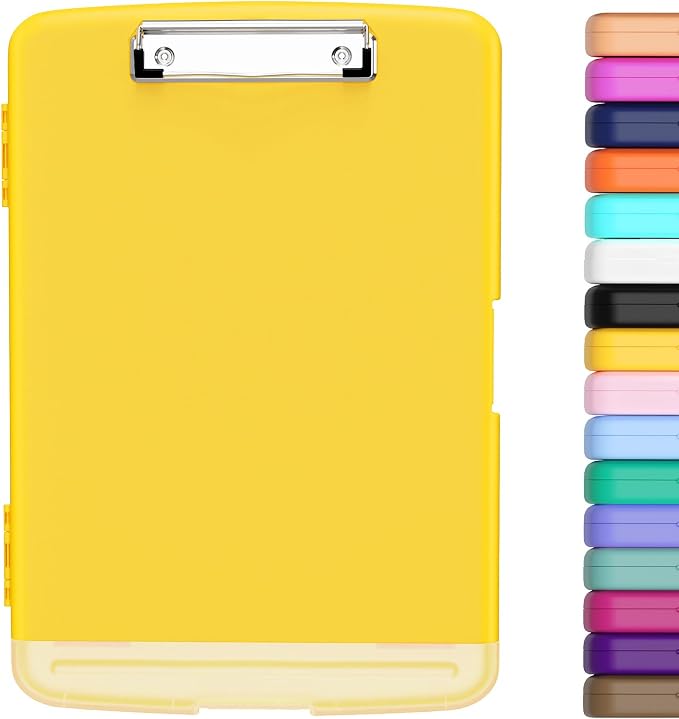 Hongri Clipboard with Storage with Pen Holder, Folder Nursing Clip Board 8.5 x by Hongri