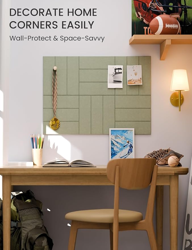 Felt Bulletin Board Tiles -28"x18" - Image 5