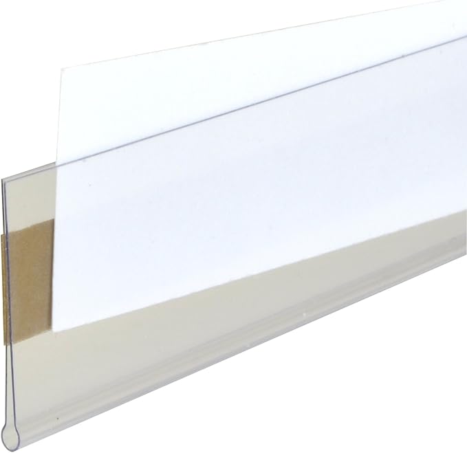 C-Line Self-Adhesive Label Holders, Top Load, 1 X 6 - Image 2