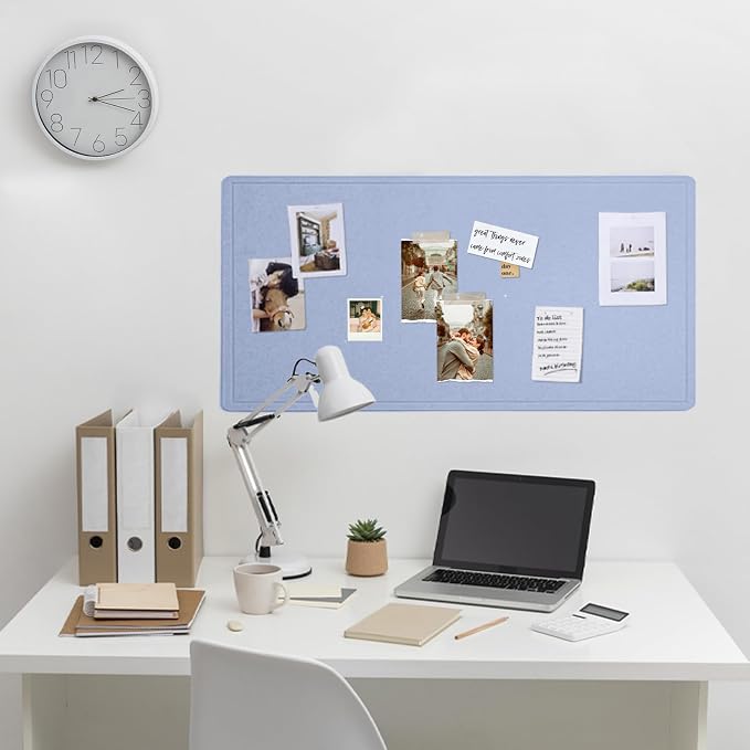 Lightomorrow Bulletin Board, 35 x 17 1/2 inches Felt Board - Image 3