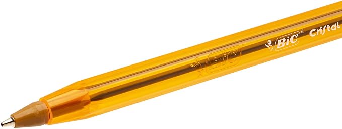 BIC Cristal Fine Ballpoint Pen Pack of 4 blue - Image 3