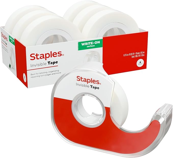 Staples Invisible Clear Tape by Staples