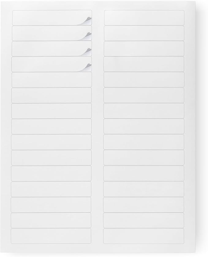 Amazon Basics File Folder Labels, 2/3" x 3-7/16" by AmazonBasics