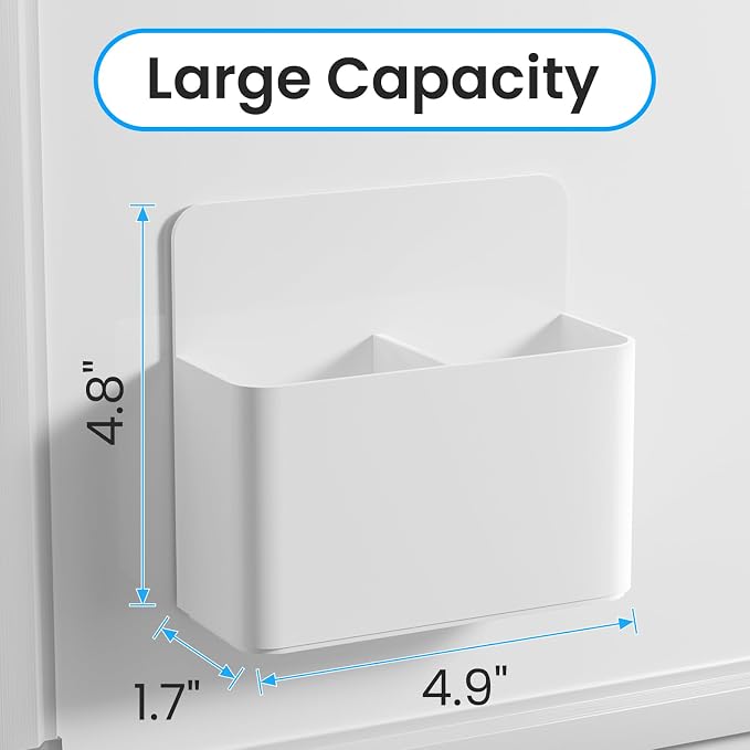 First-zgel 3 Pack Magnetic Pen Holder, Wall Mount Magnetic Dry Erase Marker - Image 7