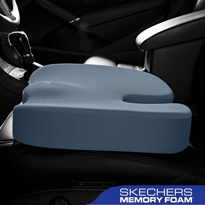 Skechers Memory Foam Seat Cushion, Office Chair Cushion - Image 4
