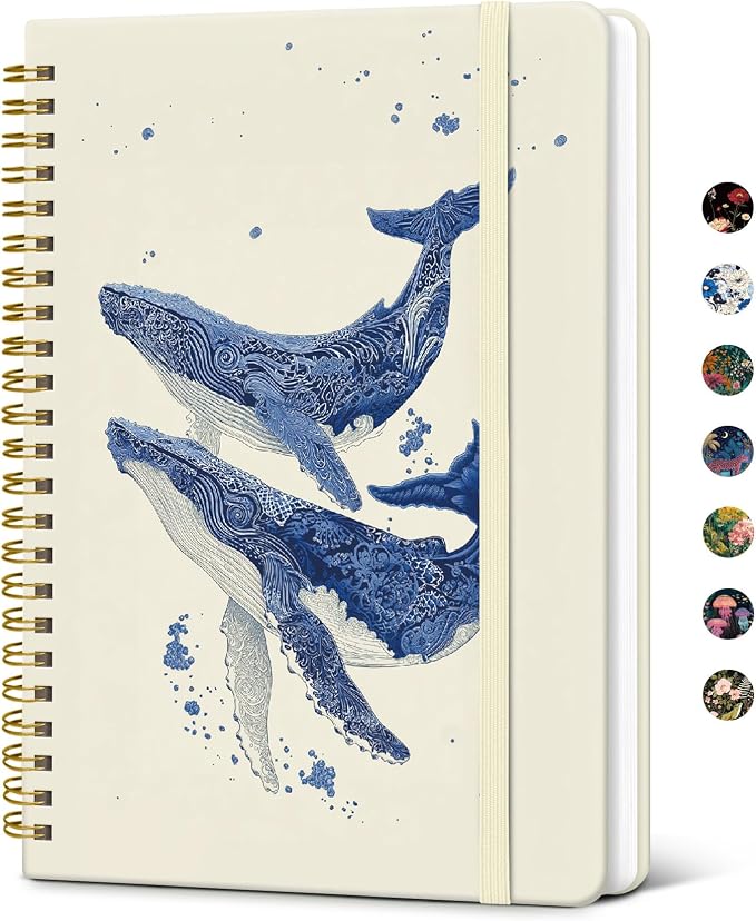 Taja Lined Spiral Notebook Journal by Taja