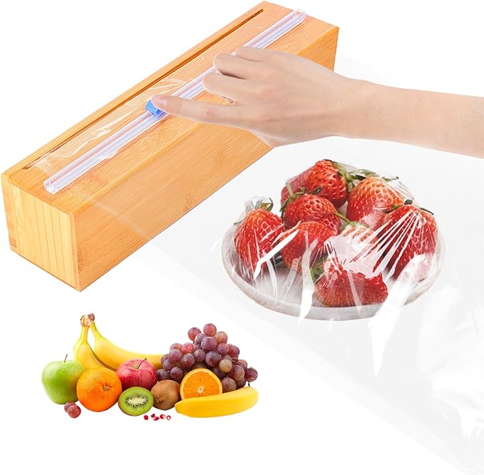 Plastic Wrap Dispenser with Cutter by Dsnirasy