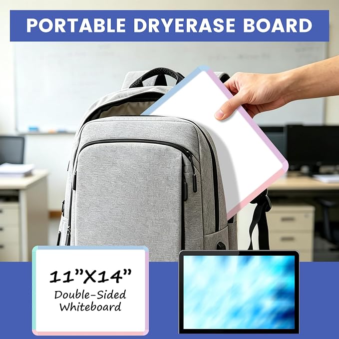 Small Wall White Board, Hanging Whiteboard - Image 4