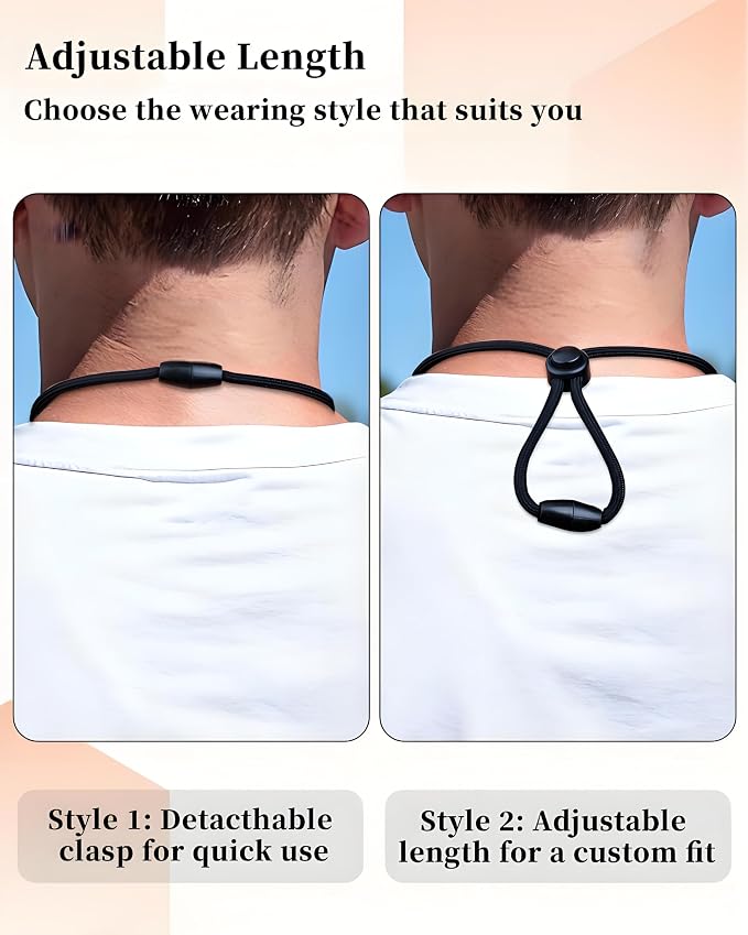 Teskyer Lanyards for ID Badges, Safety Breakaway Round Cord Lanyard - Image 7
