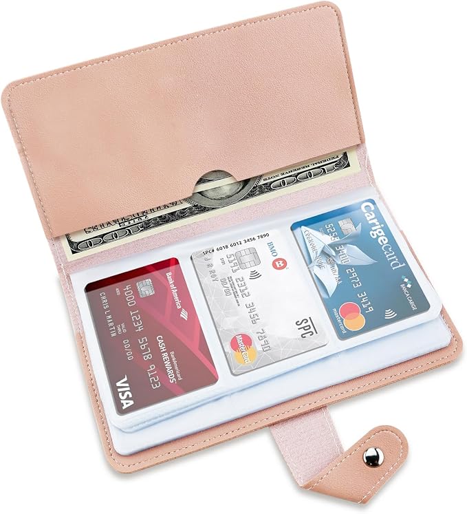 Credit Card Holder, Leather Business Card Organizer by Unknown