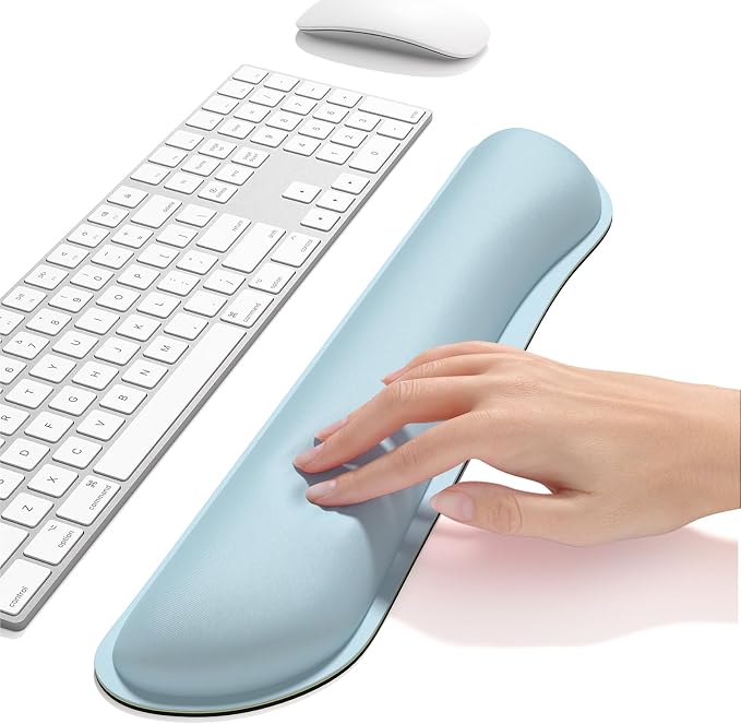 Dapesuom Enlarge Keyboard Wrist Rest, Memory Foam Keyboard Wrist Cushion - Image 5