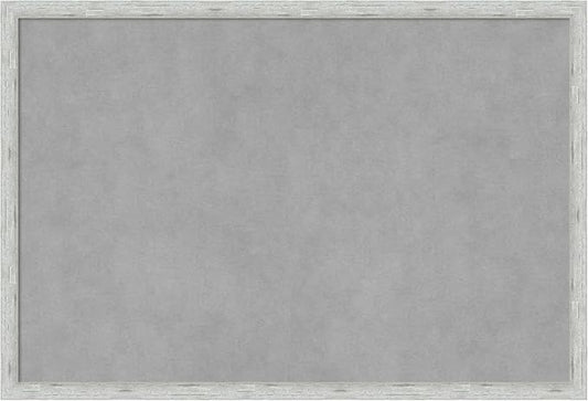 Amanti Art Silver Framed Magnetic Board 17x25 Medium Vision Board by AmantiArt
