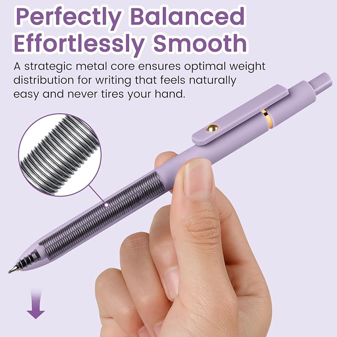 FIOVER Gel Pens, Quick Dry Smooth Writing Pens - Image 5