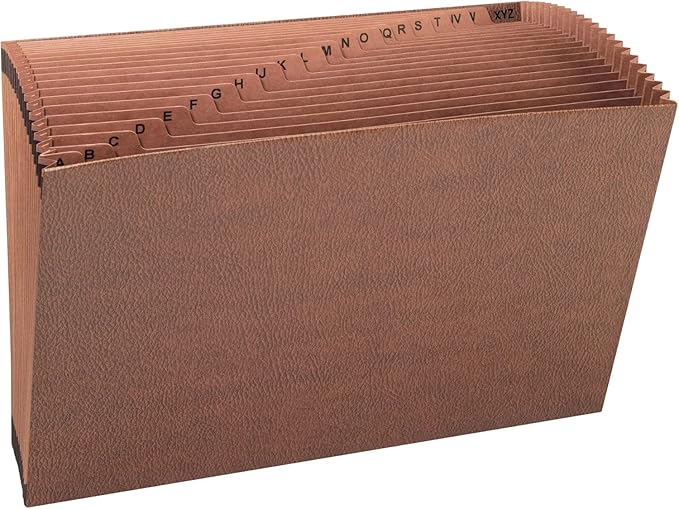 Smead TUFF Expanding File, Alphabetic, 21 Pockets, Legal Size by SMEAD