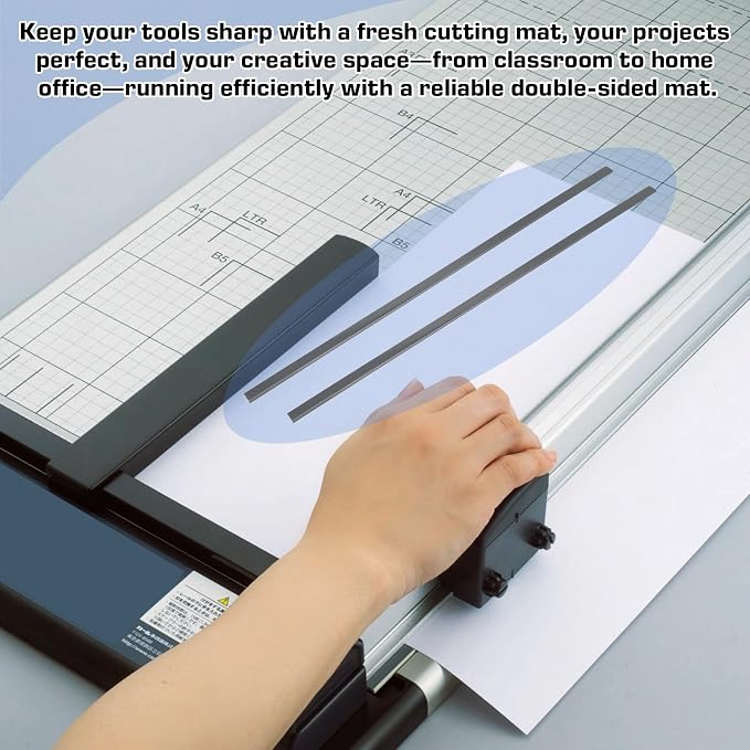 RM-12 Cutting Mat Replacement for All 12" Trimmers, Fits for DC-100 DC-100N - Image 6