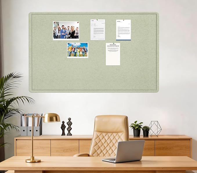 Large Bulletin Board, 72 X 48 inches Cork Board - Image 2