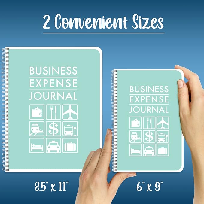 BookFactory Business Expense Ledger Book/Logbook/Journal 112 Pages 6''x9'' - Image 4