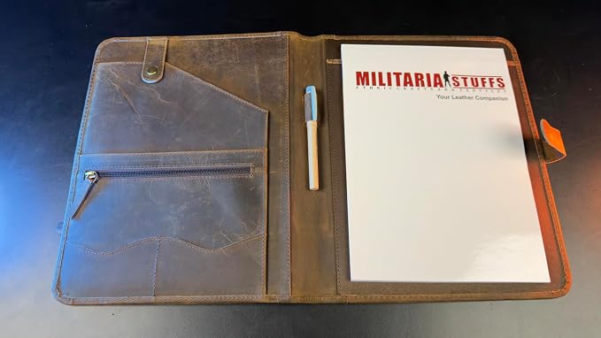 Leather Portfolio, Business Portfolio - Image 3