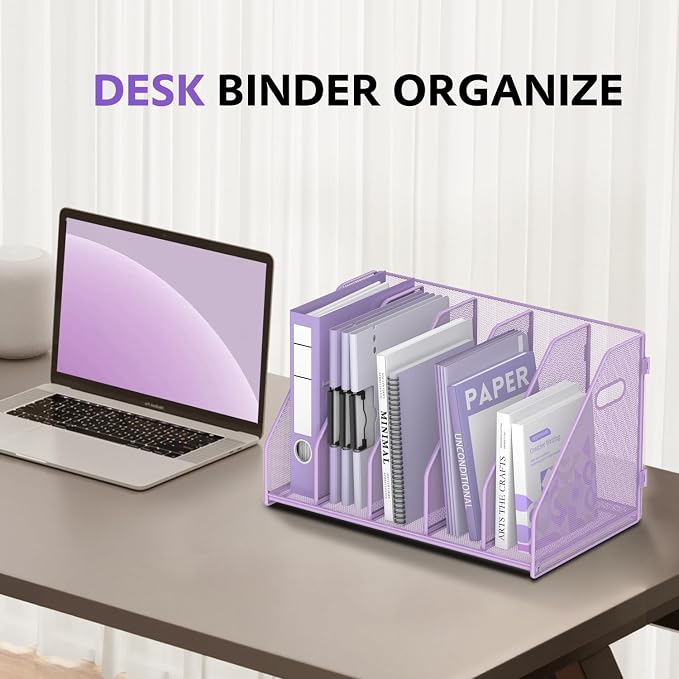 SUPEASY Binder Organizer, Magazine File Holder - Image 7