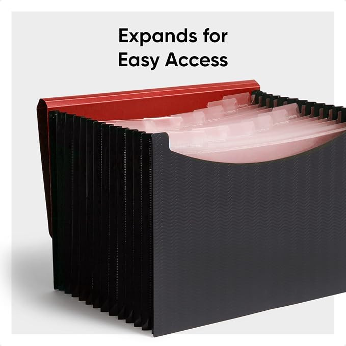 Smead Poly Frequency Expanding File Folders, Flap and Cord Closure, Letter Size - Image 4