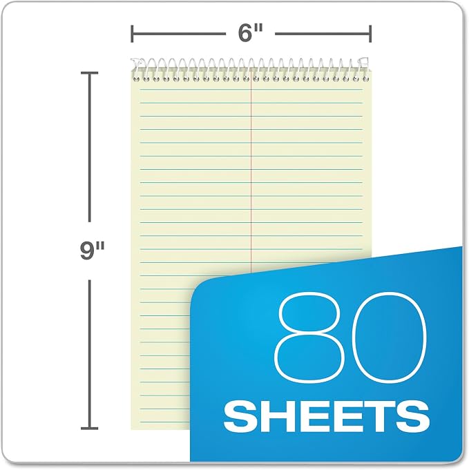 Tops Steno Books, Gregg Rule, 80 Sheets - Image 2