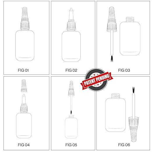 GH1200 Ceramic Glue Repair with Brush Applicator & Nozzle (20 g), Waterproof, Clear, Smooth. Fast Drying, Ceramic Glue for Pottery, Dishes, Mugs & More-DeskLoop Office