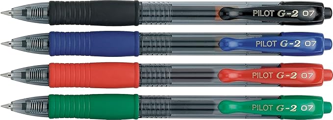 Pilot G2 Retractable Premium Gel Ink Roller Ball Pens, Fine Point - Image 2