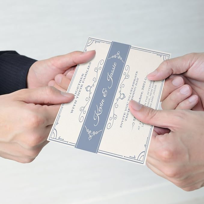 Geosar 150 Sheet Linen Cardstock Invitation Cardstock Heavyweight Printer Paper - Image 5