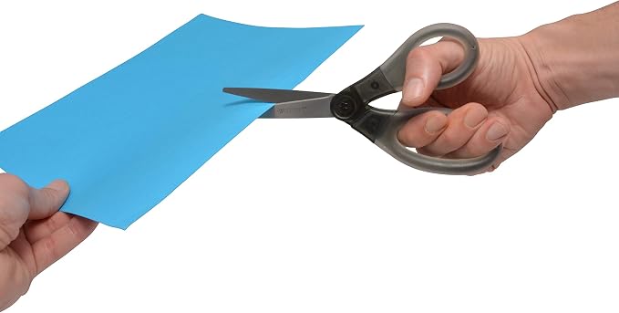 Westcott 8" Gel-Grip Multipurpose Scissors - Image 4