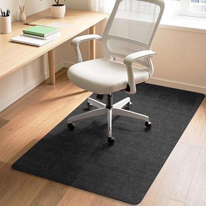 Office Chair Mat for Hardwood and Tile Floor, Non-Slip Floor Protector by HomeMall