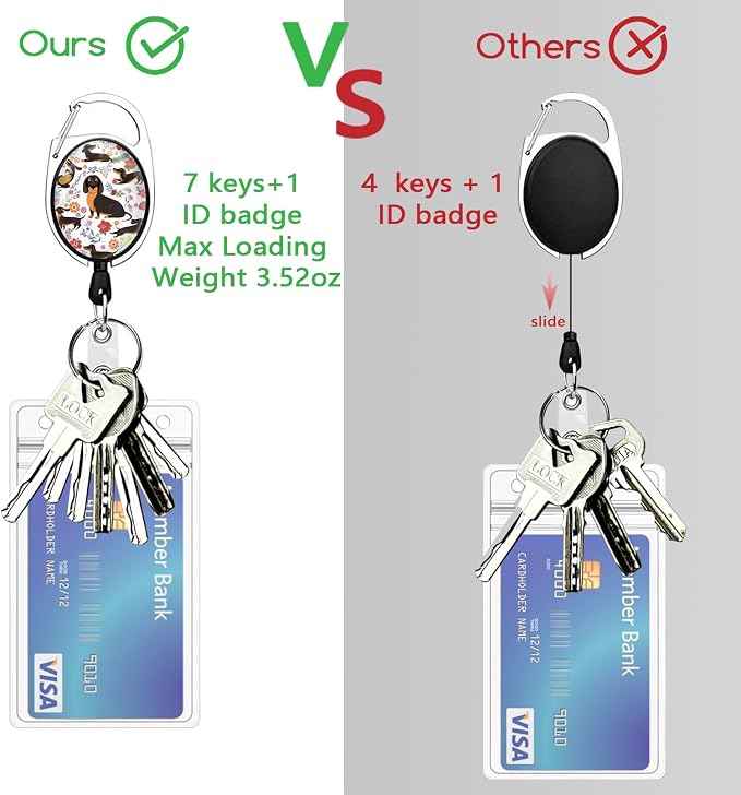 Cute Dachshund Badge Reels Retractable - Image 6