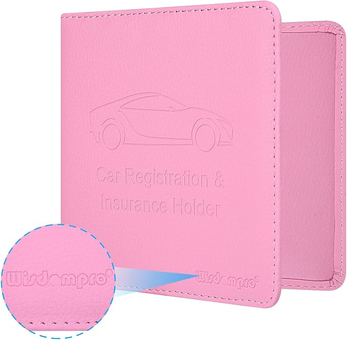 Wisdompro Small Car Registration and Insurance Documents Holder - Image 5