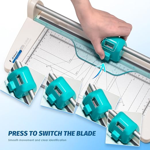 4-in-1 Portable Rotary Paper Cutter - Image 3
