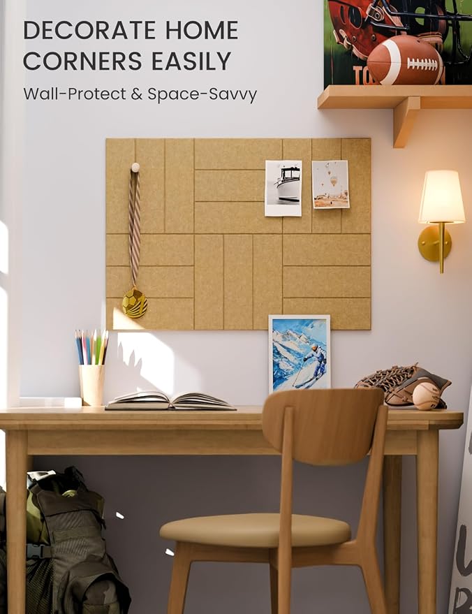 Felt Bulletin Board Tiles -28"x18" - Image 5