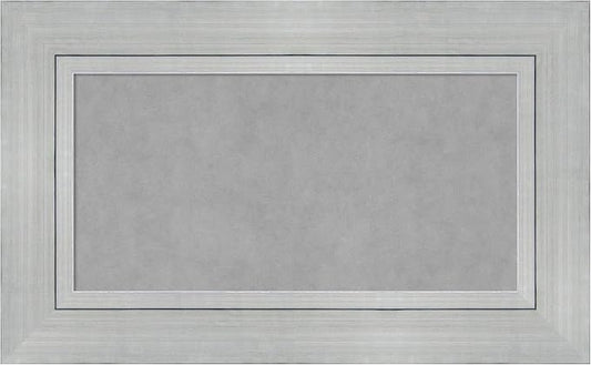 Amanti Art Silver Framed Magnetic Board 19x31 Small Vision Board by AmantiArt