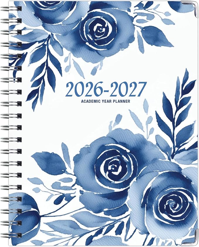 HARDCOVER Academic Year 2026-2027 Planner: 14 Months 8.5"x 11" Daily Weekly - Image 8