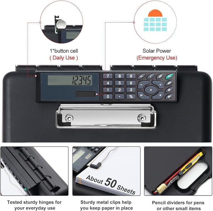 Calculator Storage Clipboard - Image 3