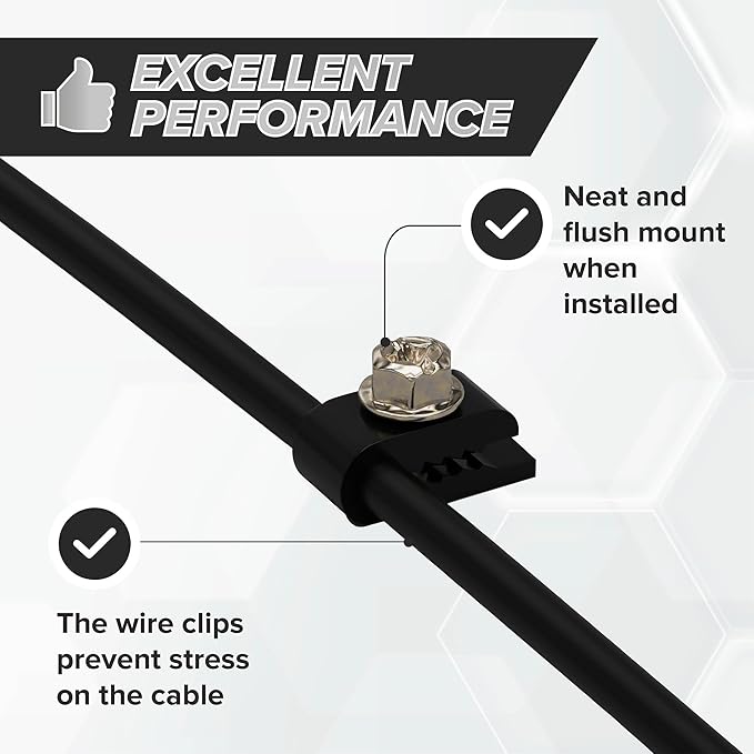 THE CIMPLE CO Mini Screw-in Cable Clips and Fasteners - Image 6