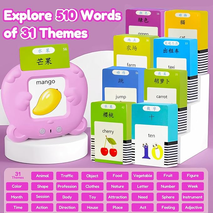 Bilingual Talking Flash Cards for Kids - Image 3