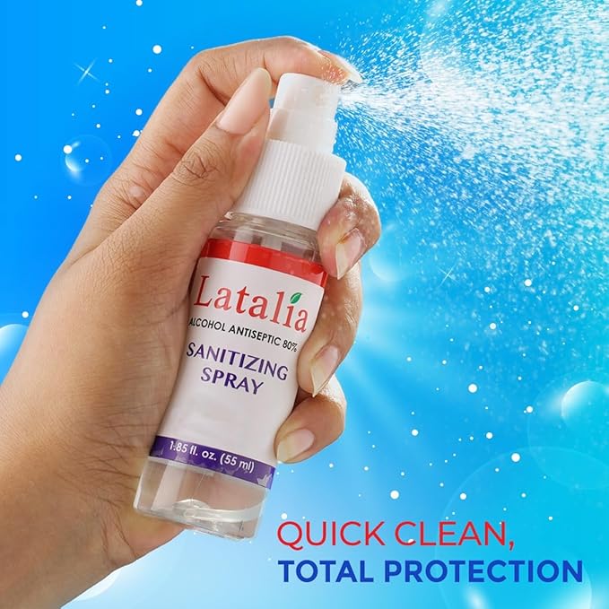 Hand Sanitizer Spray - Pack of 48 Unscented Spray Hand Sanitizer for Hands (1.85 fl. oz & 55 ml)-DeskLoop Office